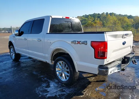 2018 Ford F-150 Lariat z USA, uszkodzony, nr VIN 1FTEW1EG2JFC26412